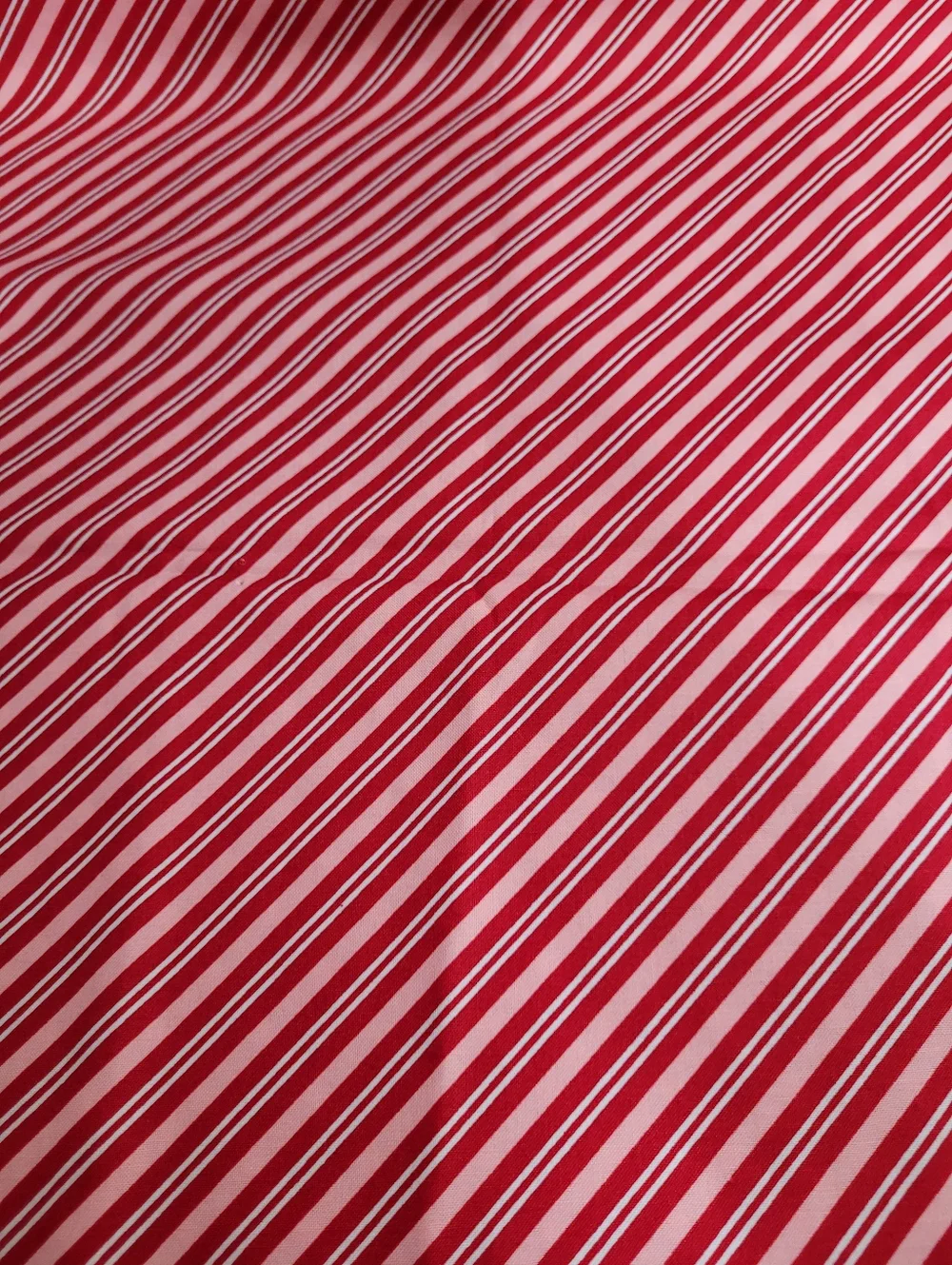 Once Upon A Christmas Moda Fabric Red White Pink Stripe Cotton #43166 (789/810)